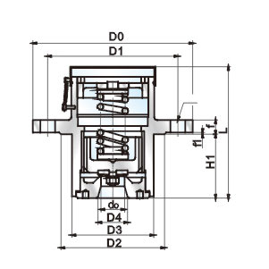 A411F型工業(yè)冷凍安全閥